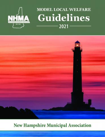 2021 Model Local Welfare Guidelines Cover, Sunrise and Lighthouse