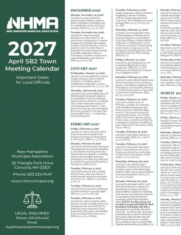April SB2 Calendar 2027