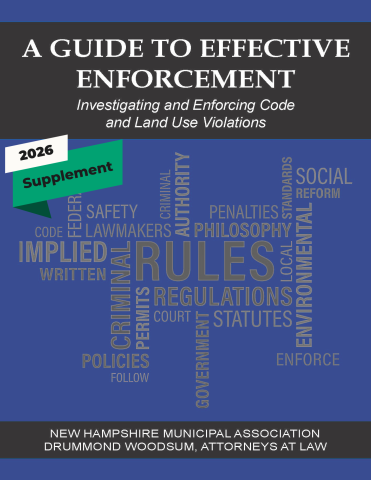 code enforcement supplement cover