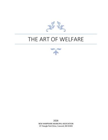 art of welfare 2026 cover