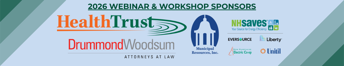 2026 NHMA Workshop & Webinar Sponsor Logos