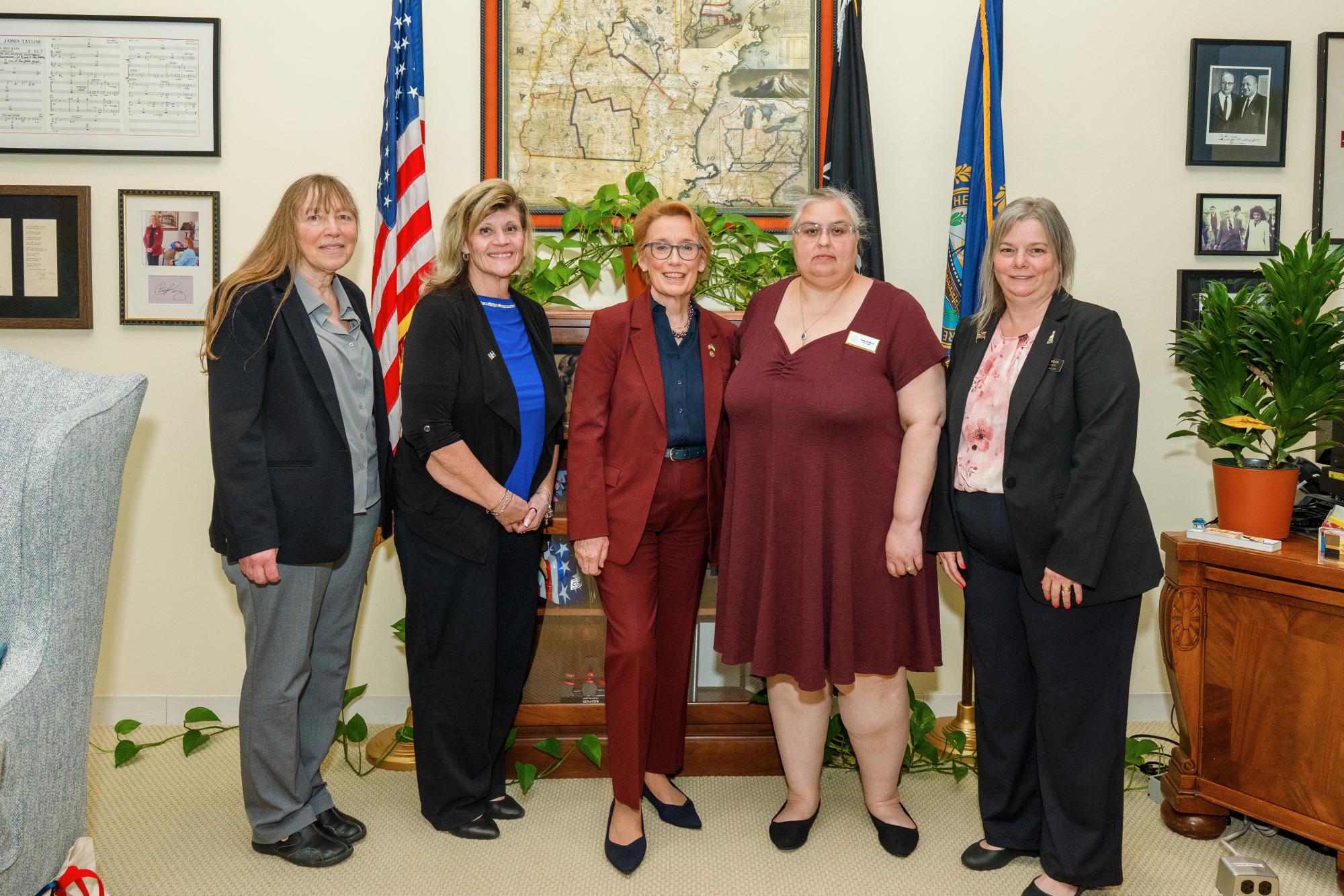 new hampshire town clerks with us senator