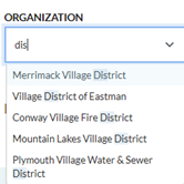 Screenshot showing what the search field looks like