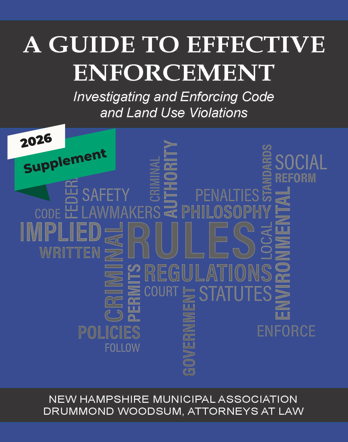 code enforcement supplement cover